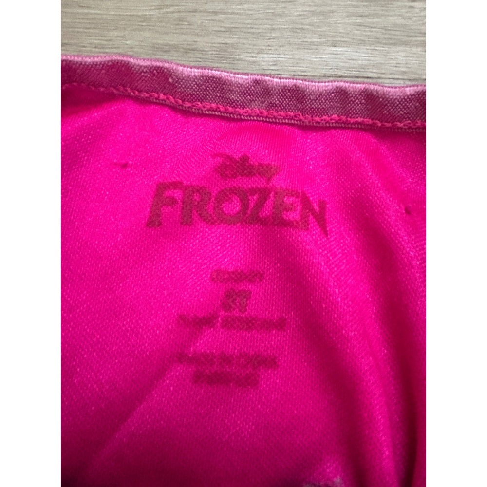 Disney Frozen Anna Costume Nightgown Blue Pink Black Girls Size 2T - Picture 2 of 6